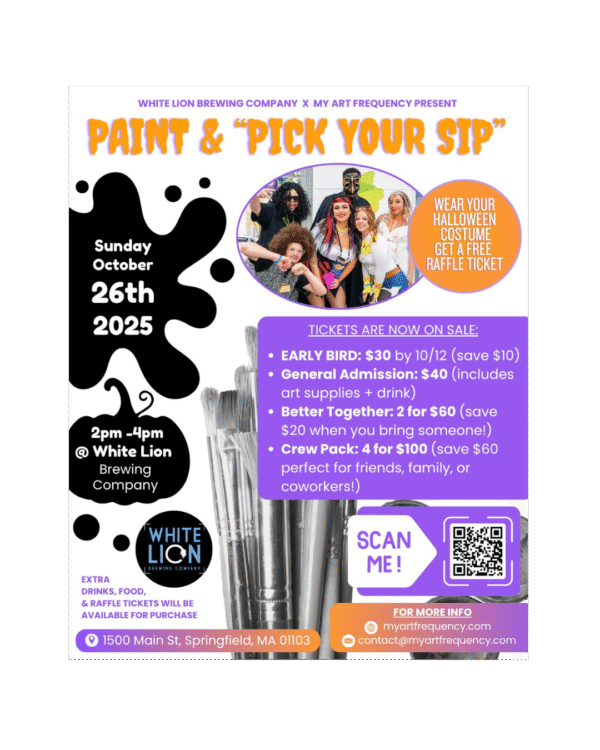 Paint & Pick Your Sip - Oct. 26, 2025